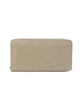 Louis Vuitton Monogram Empreinte Zippy Wallet Tourterelle